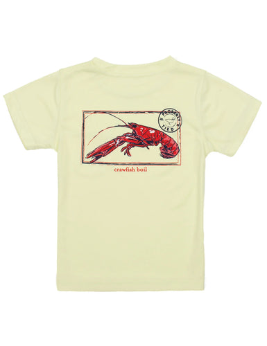 Light Crawfish Season Performance Tee