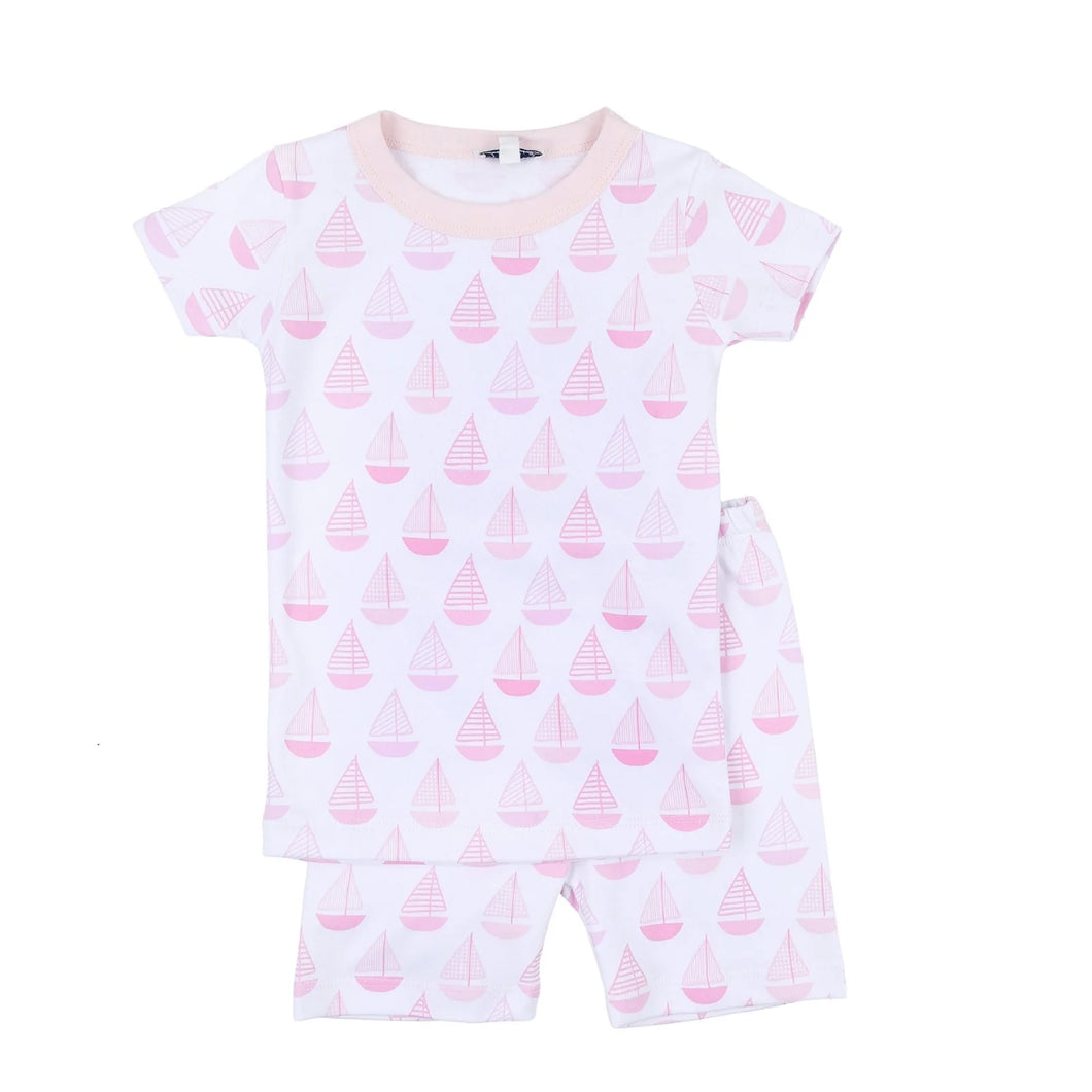 Pink Sweet Sailing Short Pajamas