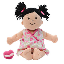 Baby Stella Peach Doll- Black Hair