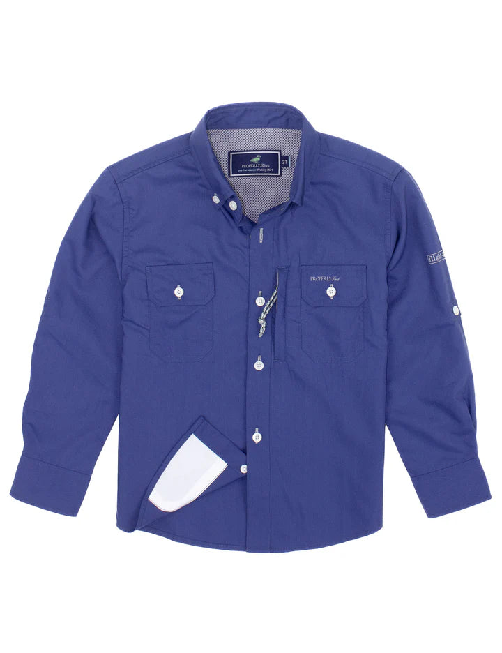 River Blue Offshore Fishing Shirt