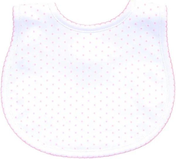 Pink Mini Dots Bib