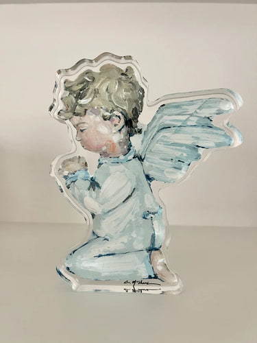 Tiny Wings Acrylic Block (blue)