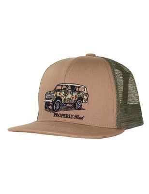 Boys Trucker Hat- Camo Truck