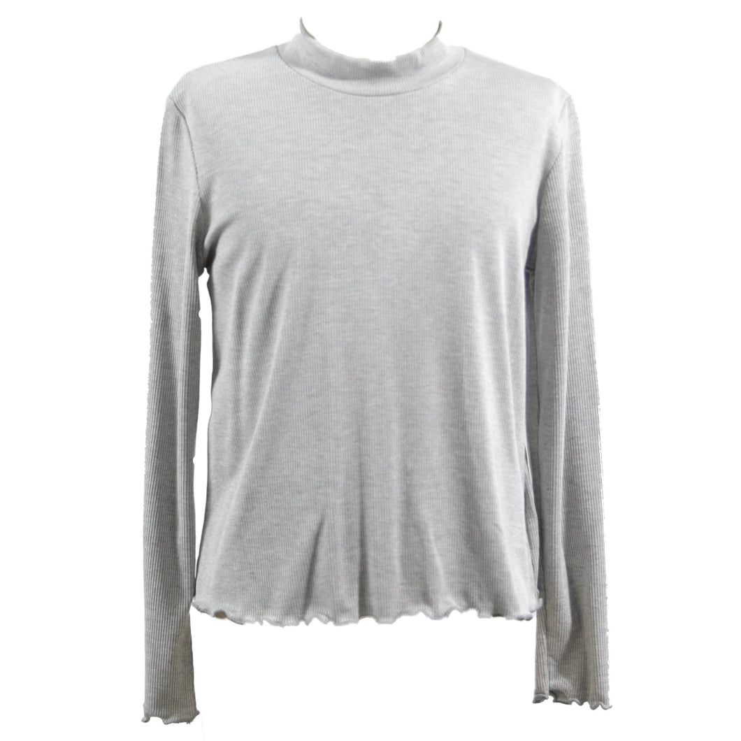 Light Grey Long Sleeve Top