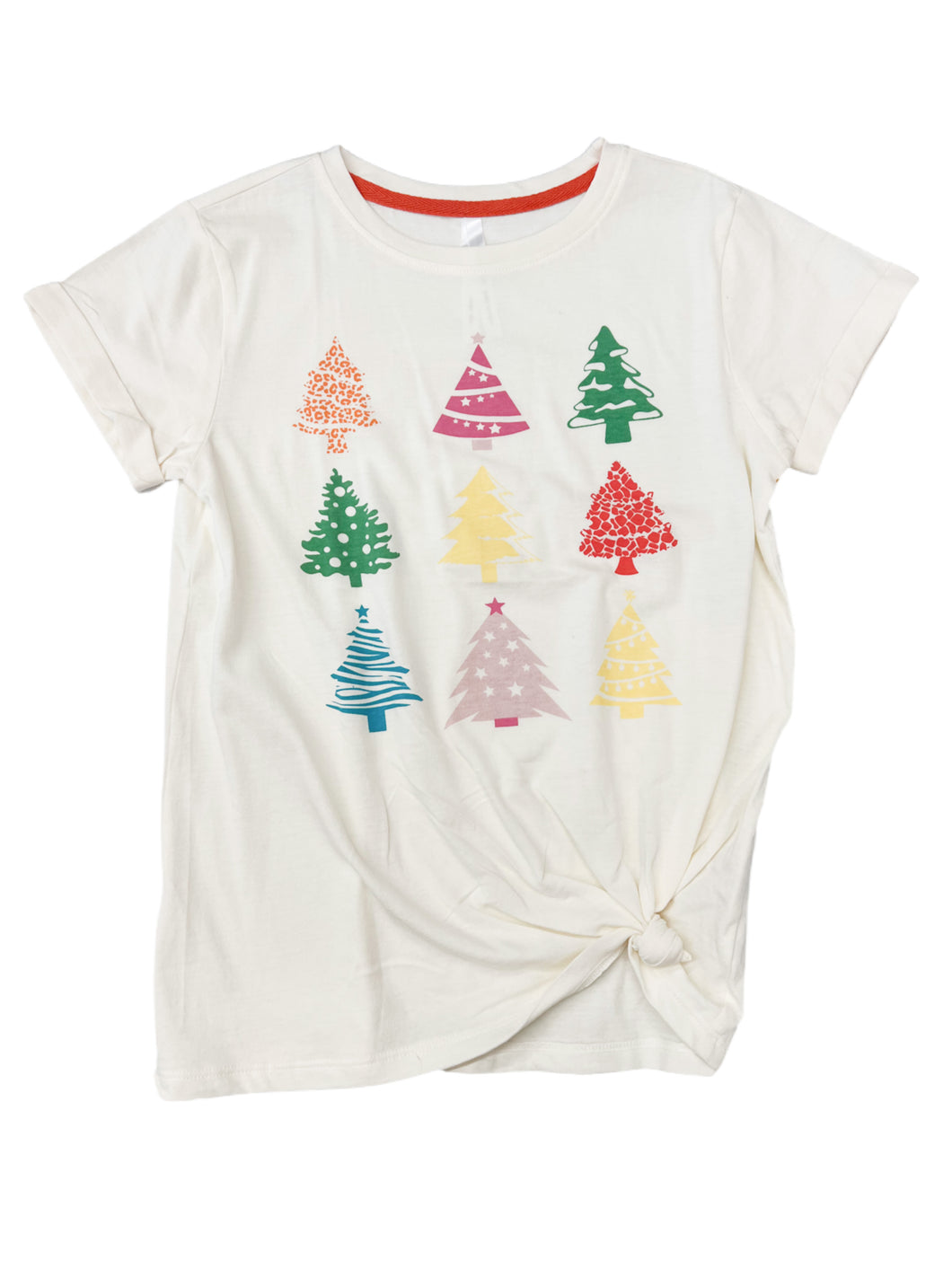 Colorful Christmas Tree Tee