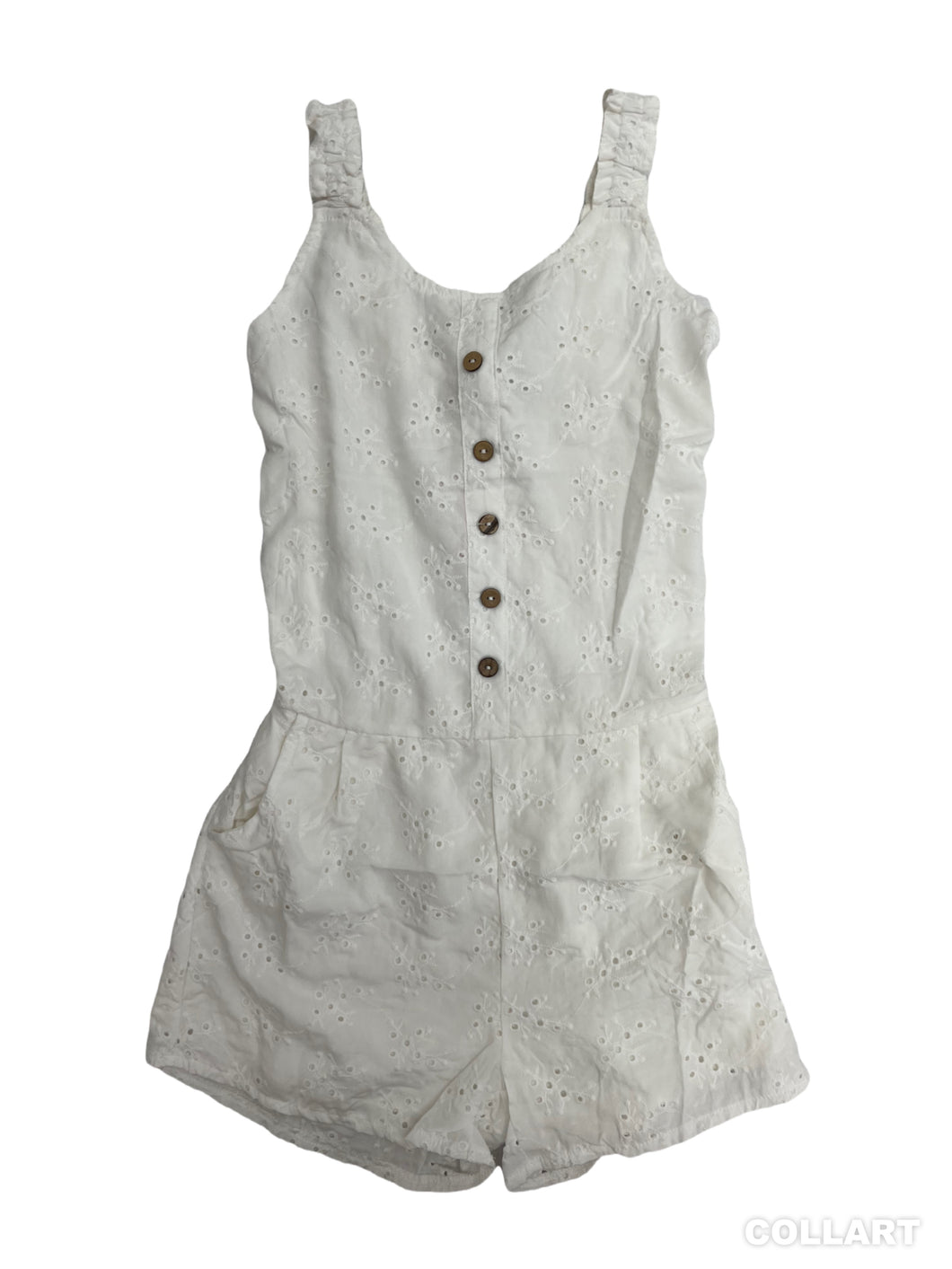 Eyelet Detail Romper