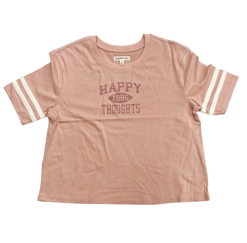 Happy Thoughts Crop Tee