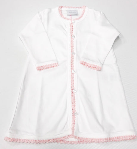 White/Pink Squiggles Daygown