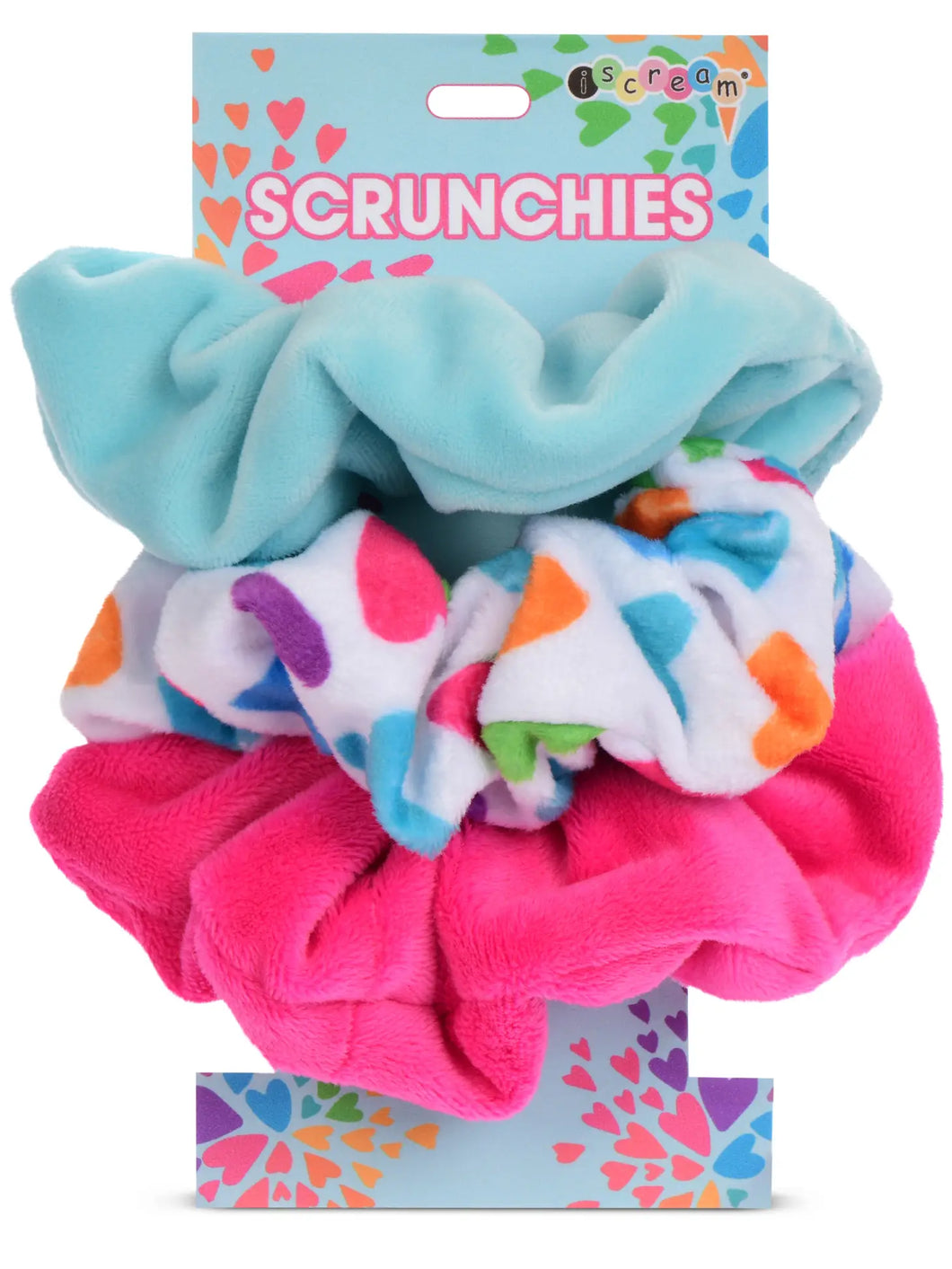 Bursting Hearts Scrunchie Set